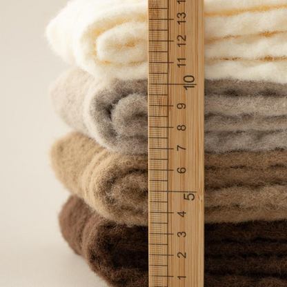 Cozy Fleece-Lined Knit Socks