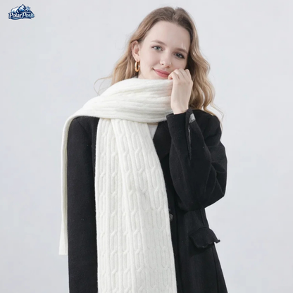 Wool Knit Winter Scarf