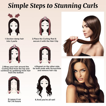 PolarPosh™ Professional Heatless Curls