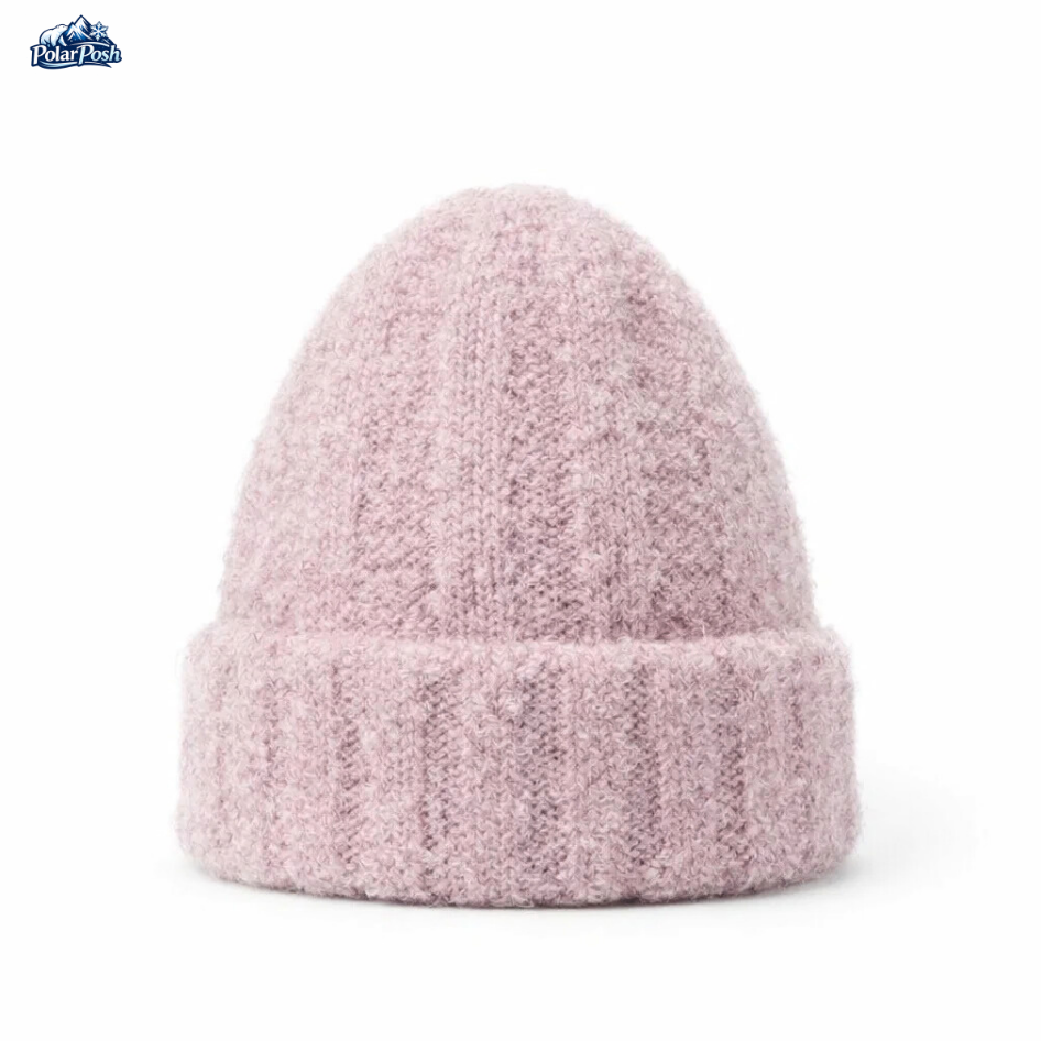 Soft Bouclé Knit Beanie