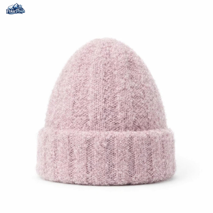 Soft Bouclé Knit Beanie