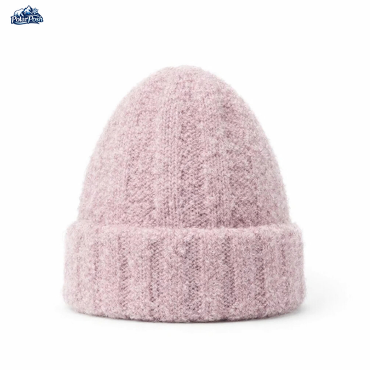 Soft Bouclé Knit Beanie
