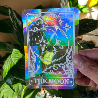 Clear Sun Catcher Sticker