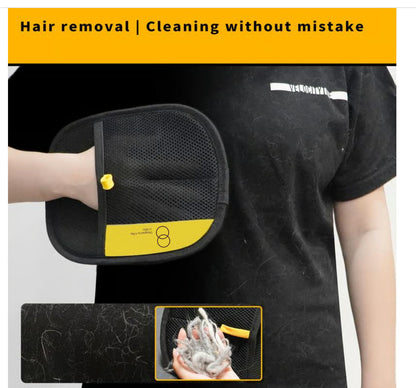 Reusable Pet Hair Removal Gloves | Electrostatic Double-Sided Cleaning Glove for Couch, Carpet, Clothing