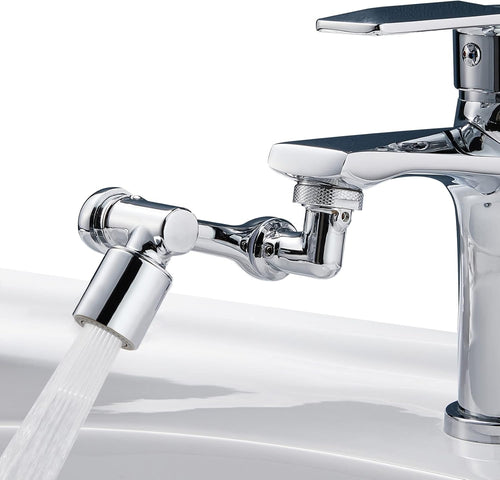PolarPosh™ 1080° Swivel Extender — Durable Alloy & Dual Spray Modes