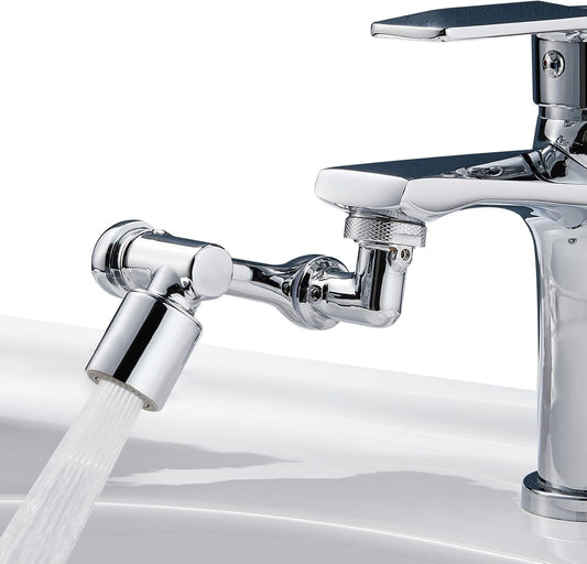 PolarPosh™ 1080° Swivel Extender — Durable Alloy & Dual Spray Modes