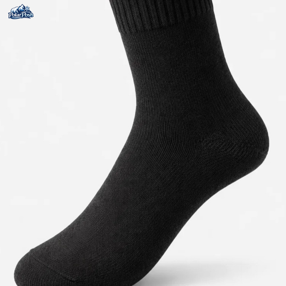 Extra-Warm Wool-Blend Thermal Crew Socks