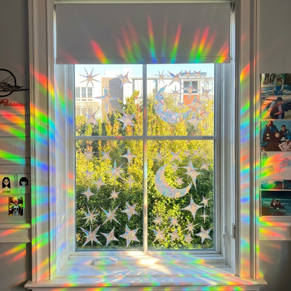 Clear Sun Catcher Sticker